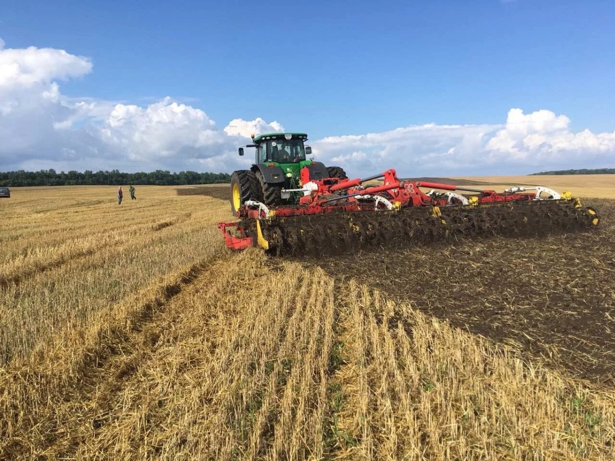 Лущение стерни