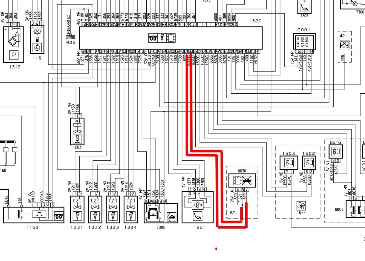 Пежо 206 2009 года блок управления двигателем