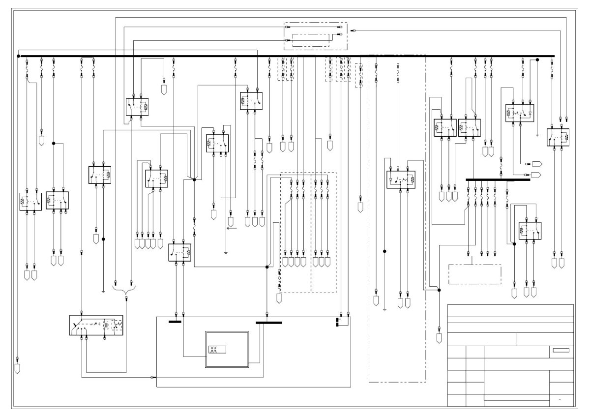 Электросхема Форд Мондео 2