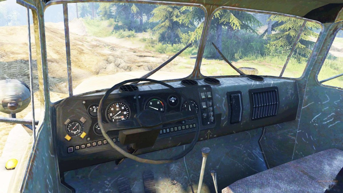 Приборная панель Урал 4320