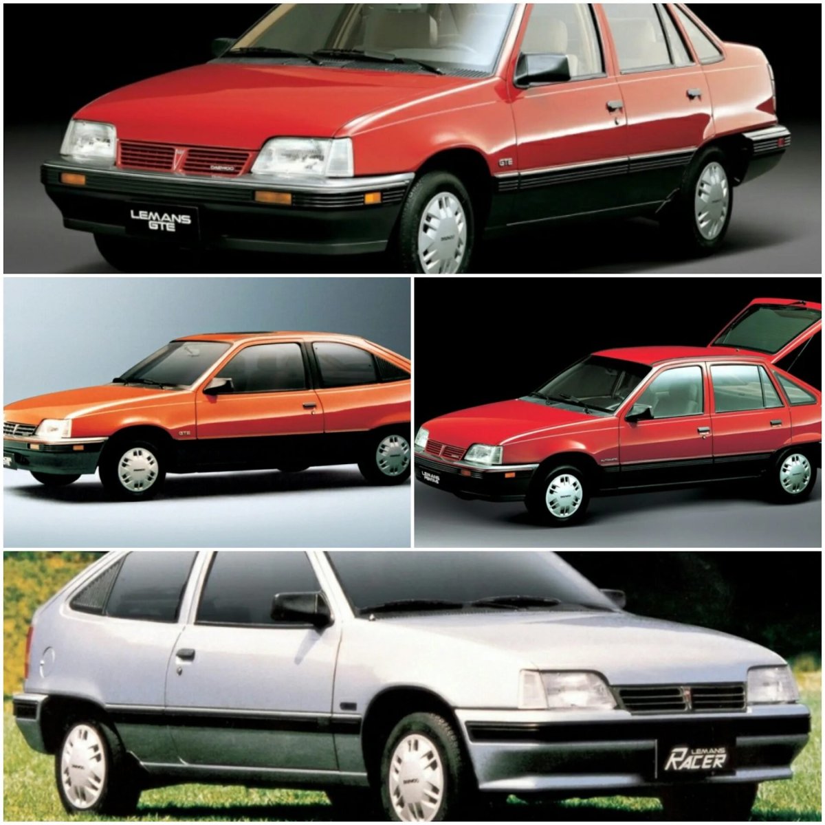 Опель кадет и Дэу Нексия