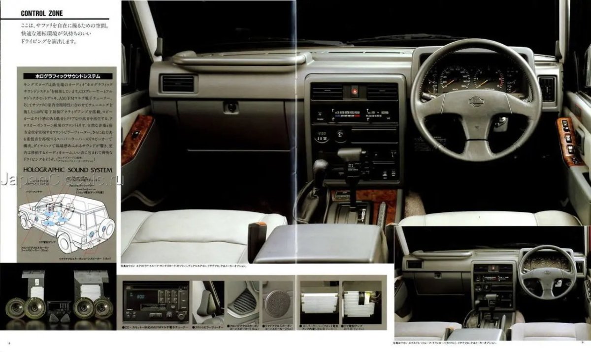 Nissan Patrol y60 Interior