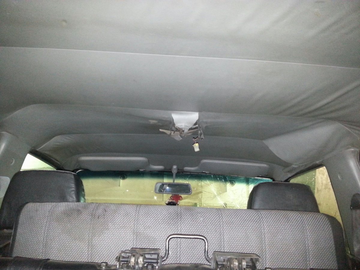 Перетяжка потолка Ниссан Патрол у60