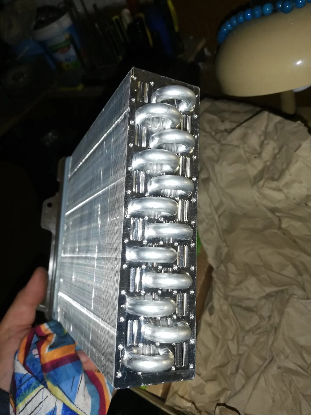 Радиатор отопителя Рено Логан 1