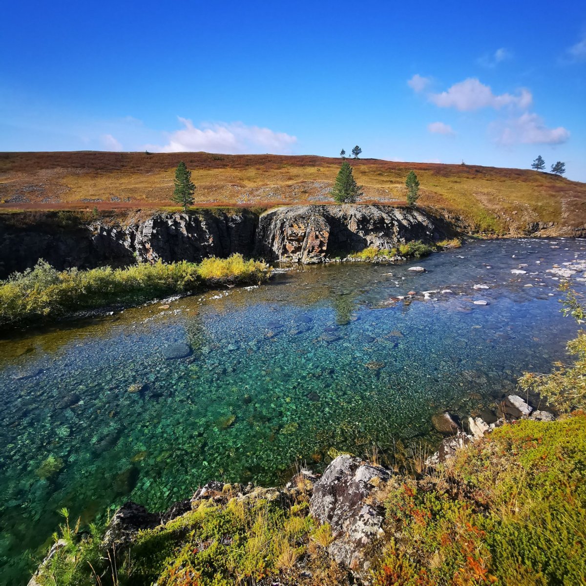 Полярный Урал с самолета