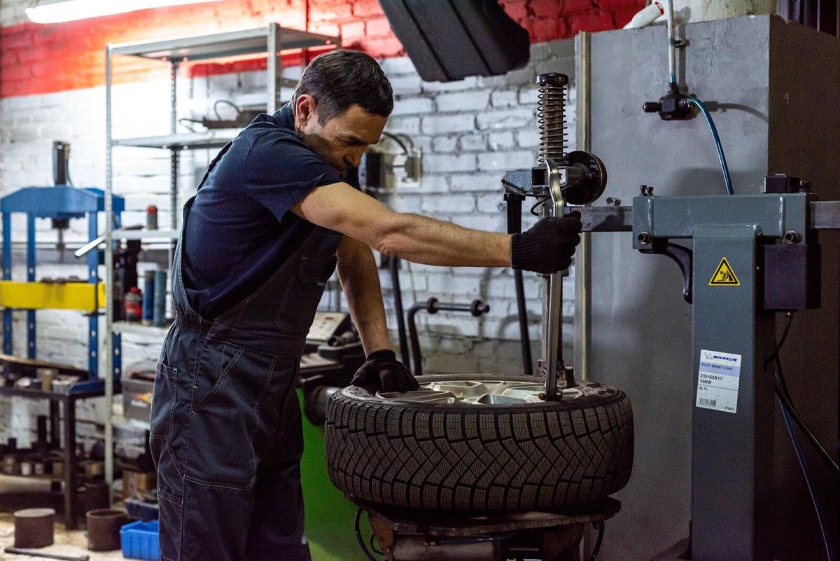 Шиномонтаж балансировка