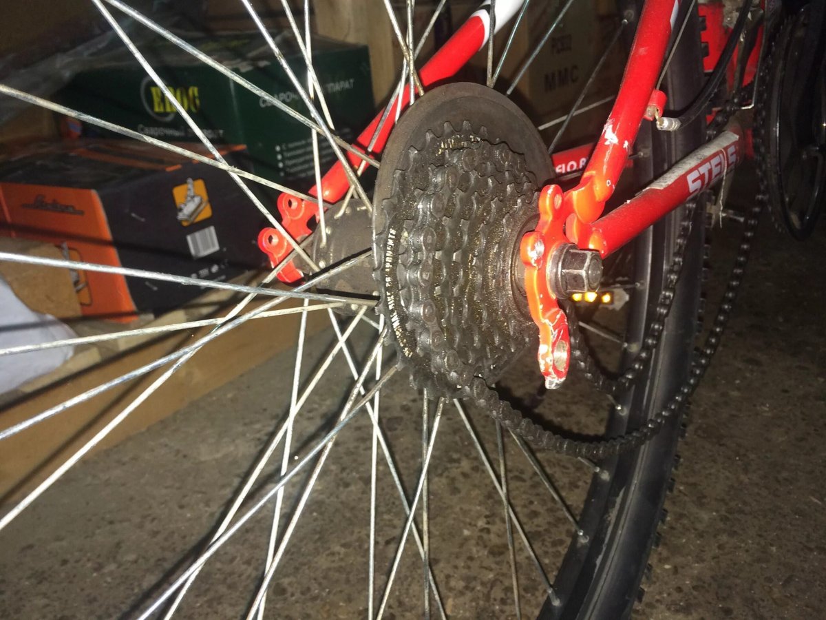 Велосипедный петух Merida