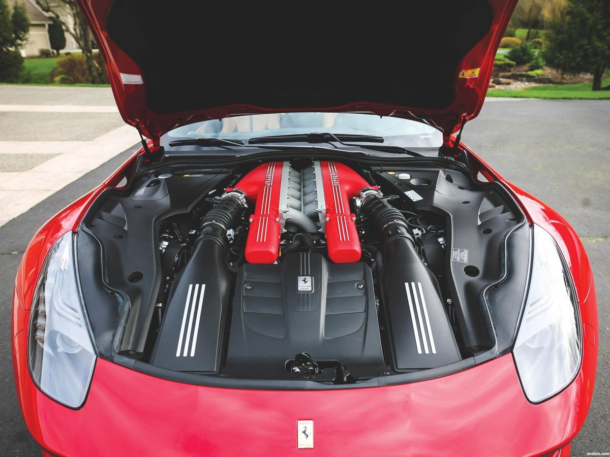 Ferrari f12 двигатель