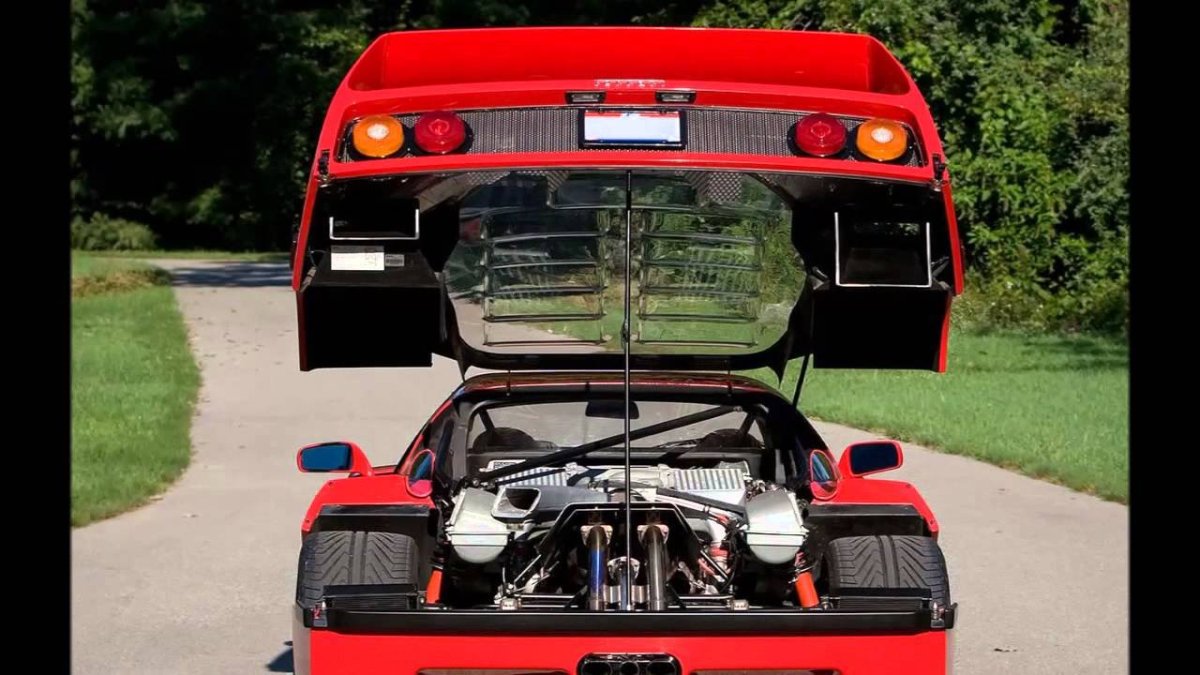 Ferrari f40 мотор