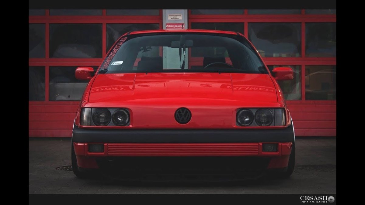 Volkswagen Passat b3 stance