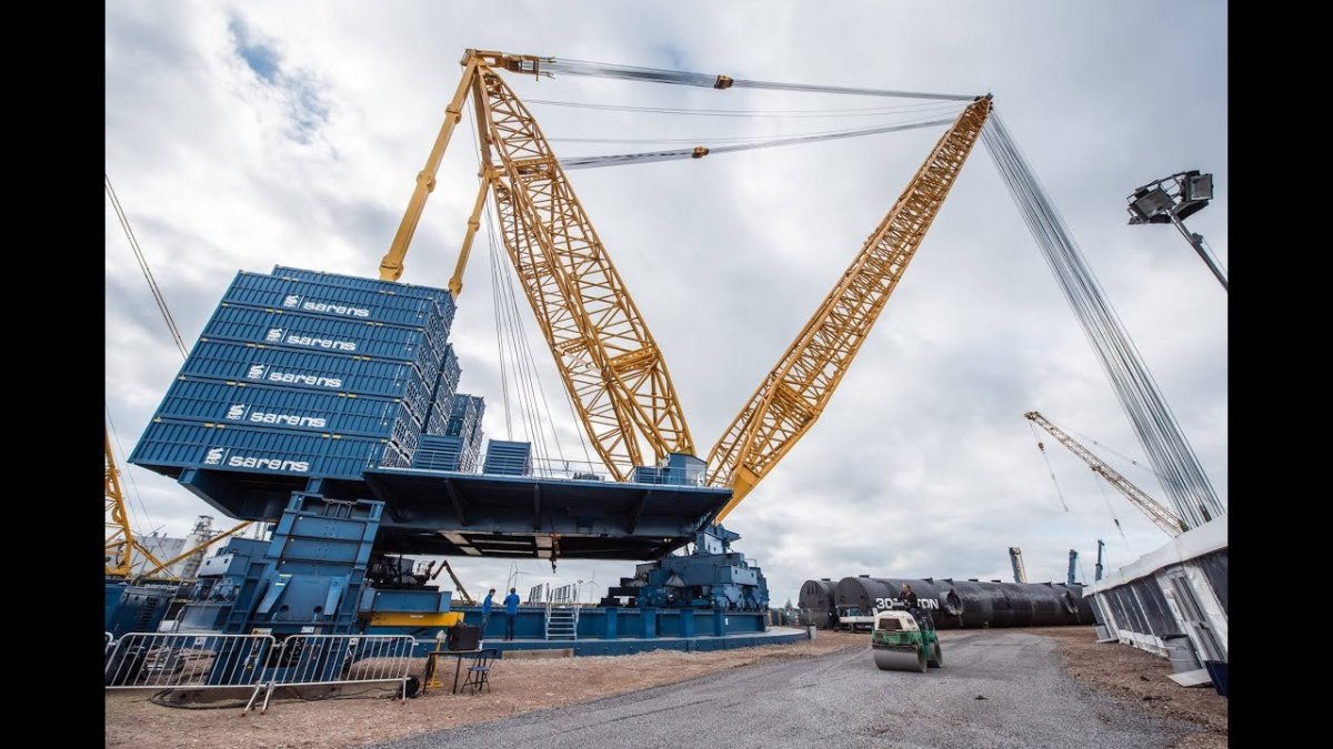 Кран Sarens SGC-250