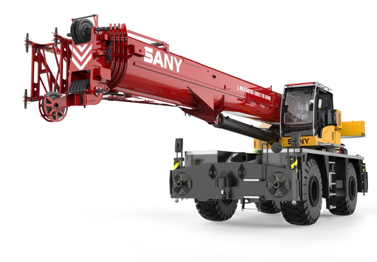 Короткобазовый кран Palfinger sany src600c