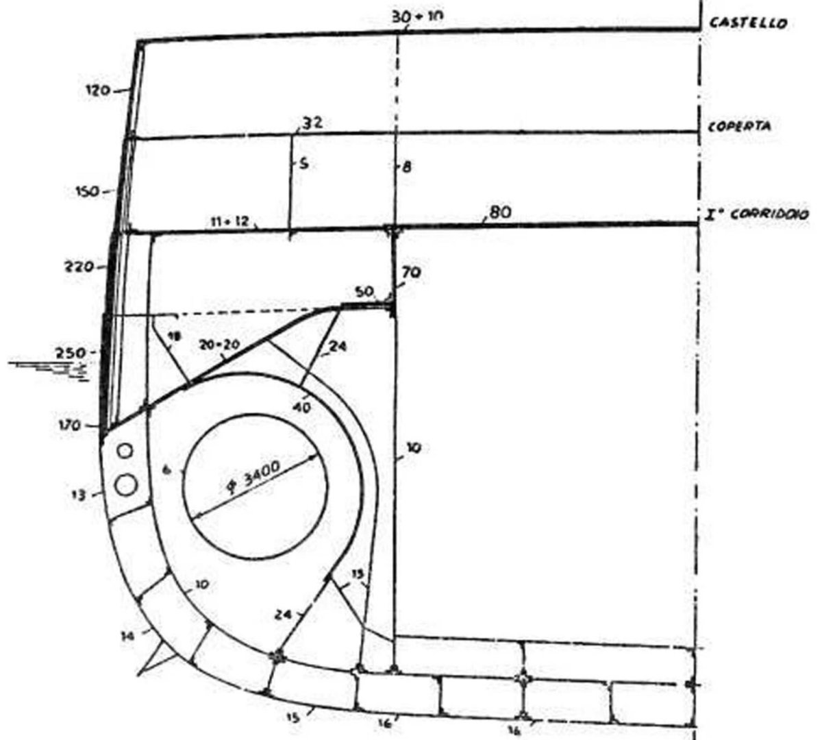 Конструктивная противоторпедная защита