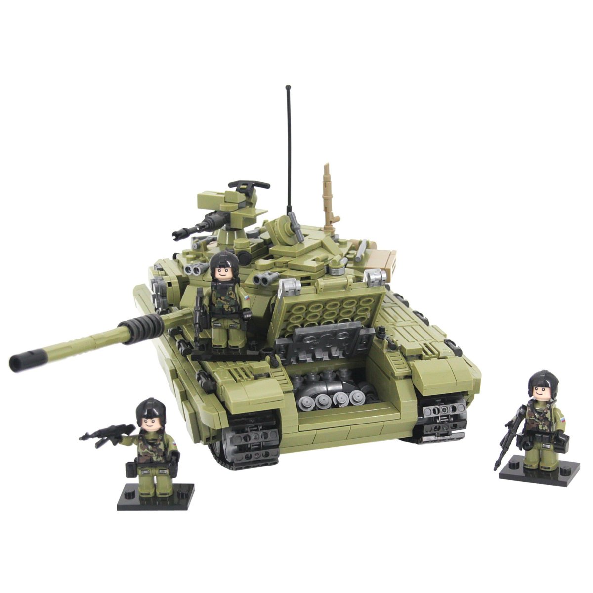 Армия России конструктор боевой танк 1386 элемент