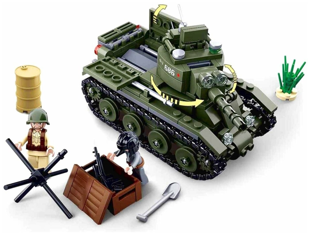 Лего танк Слубан т 34