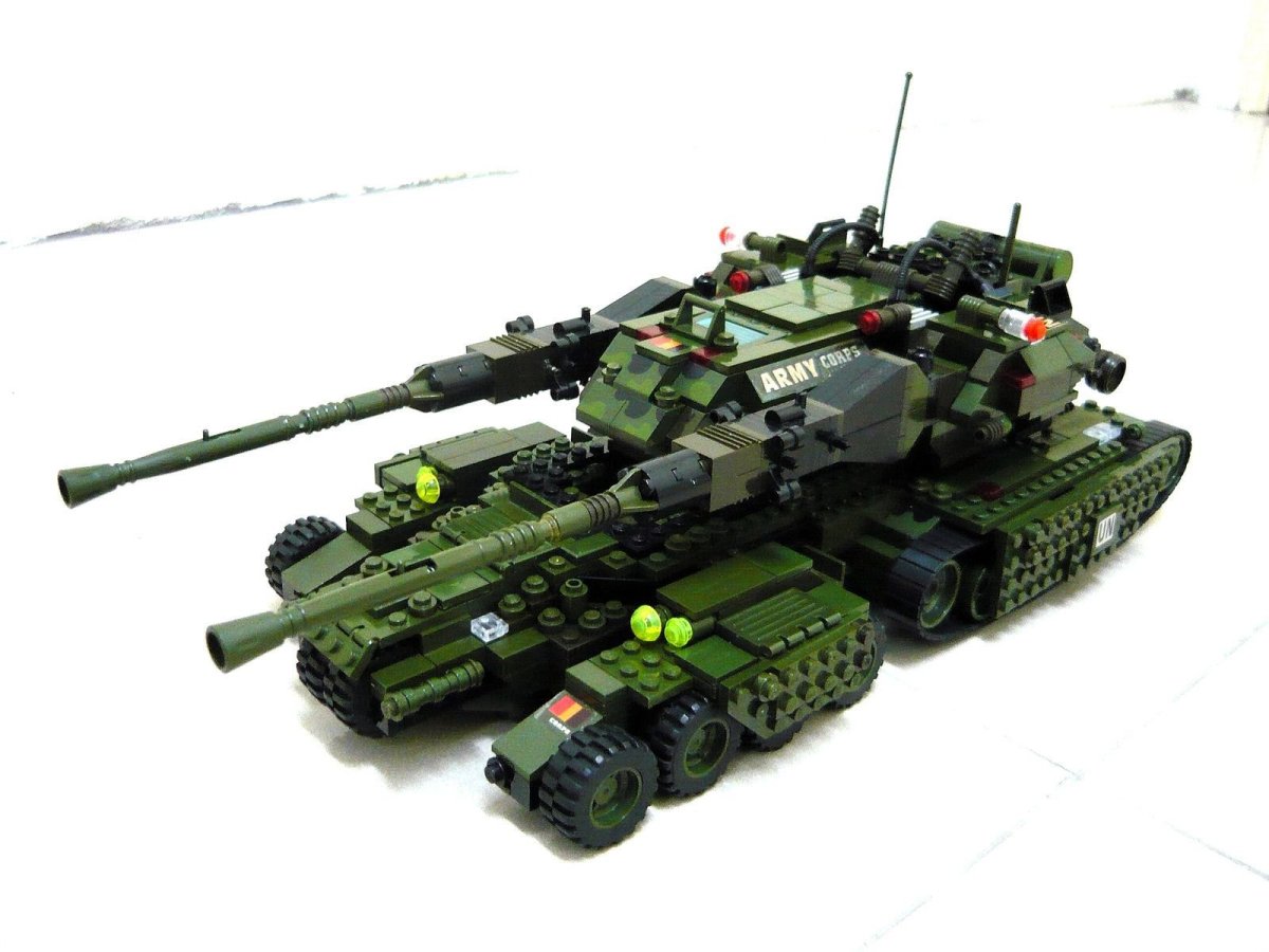 Лего танк БРИК 1711