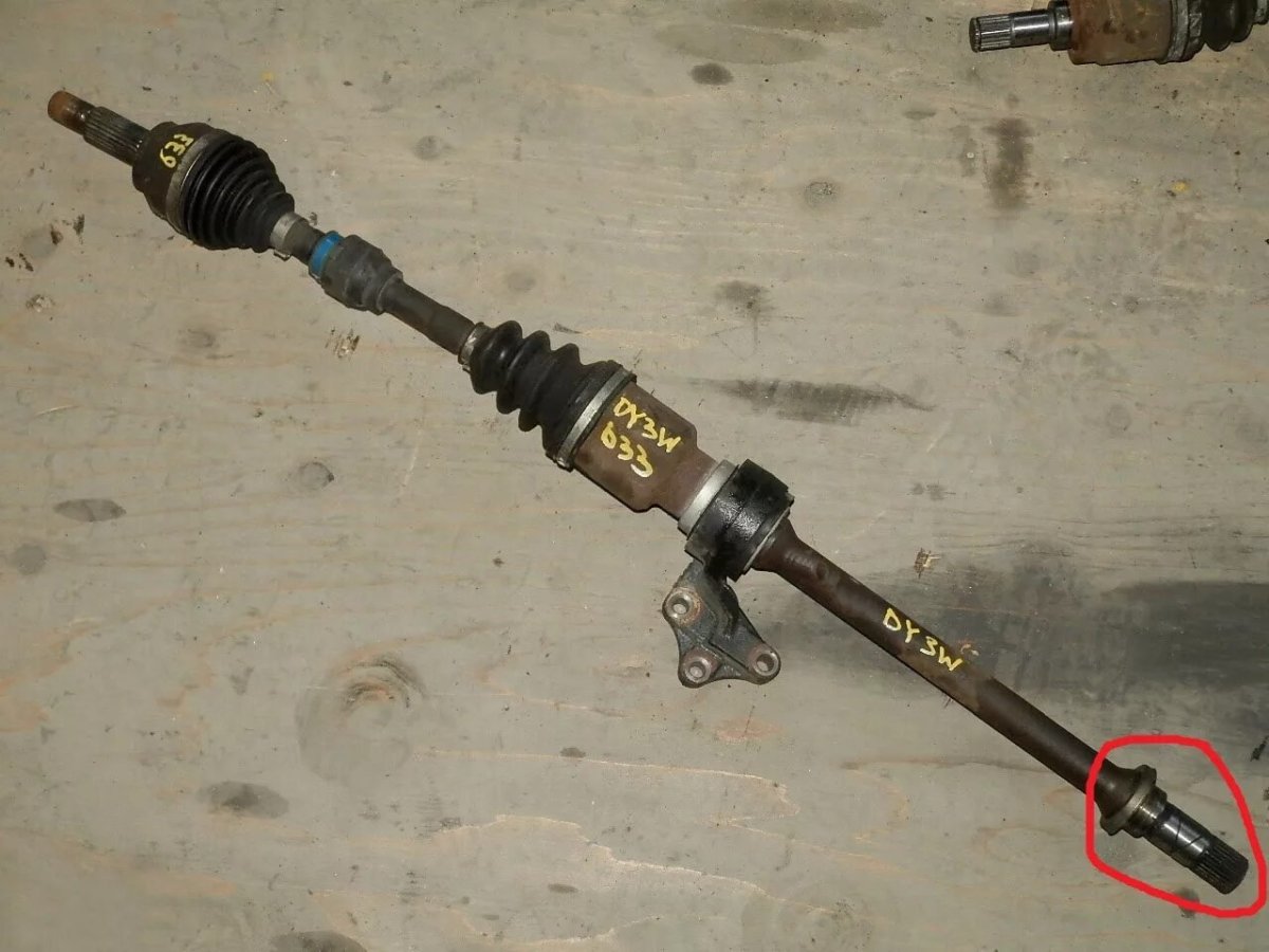 Правый привод Мазда 3