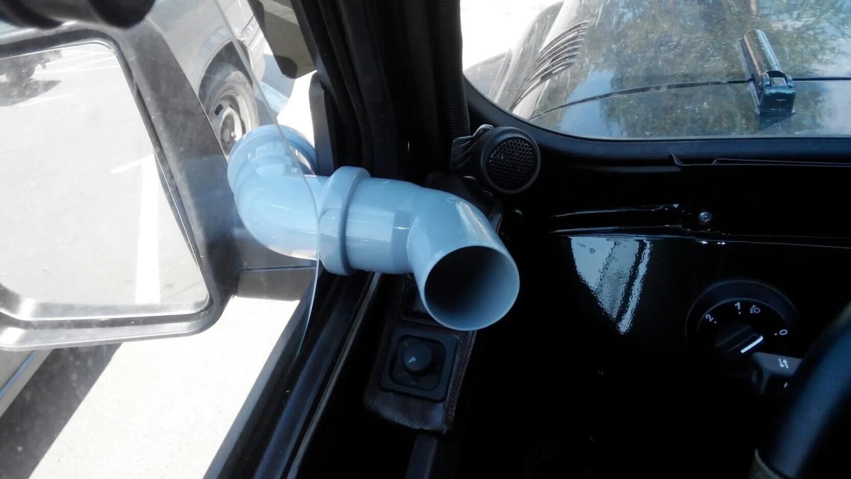 Обдув салона автомобиля