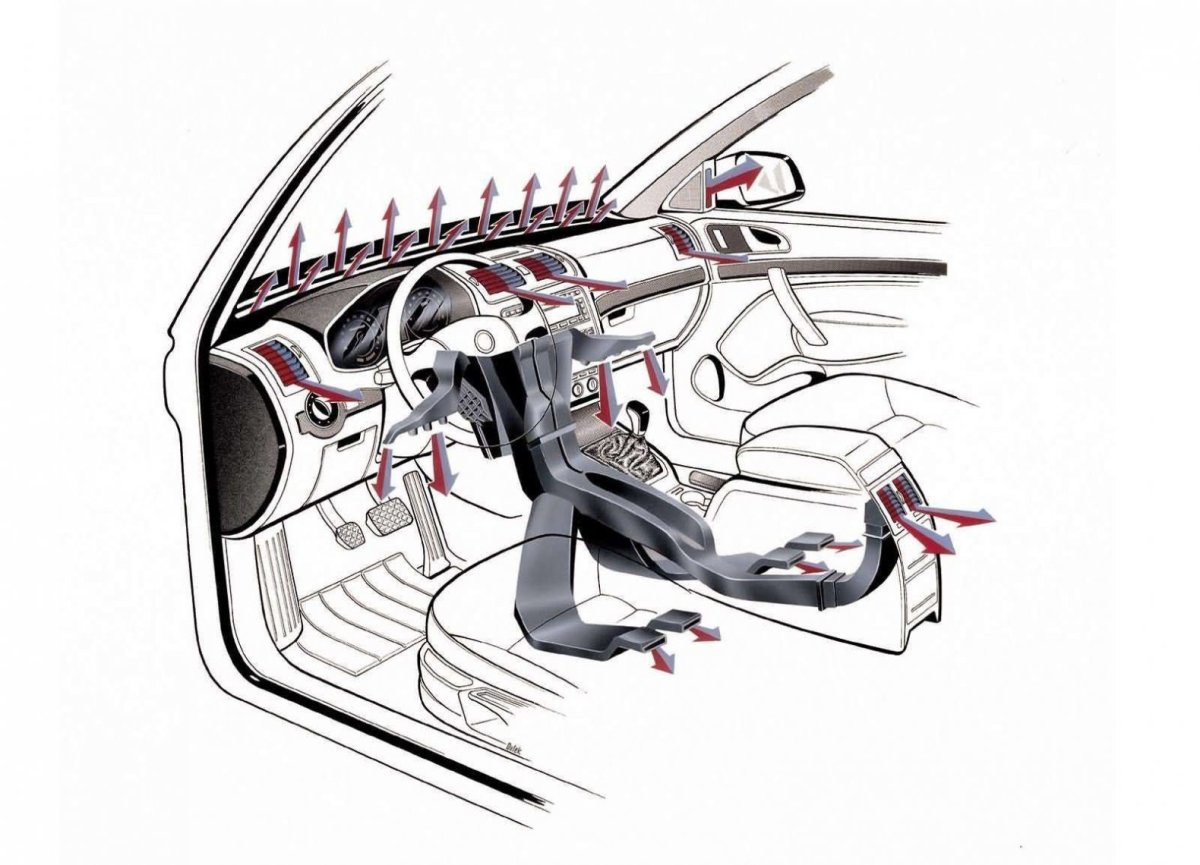 Система вентиляции Октавия а7