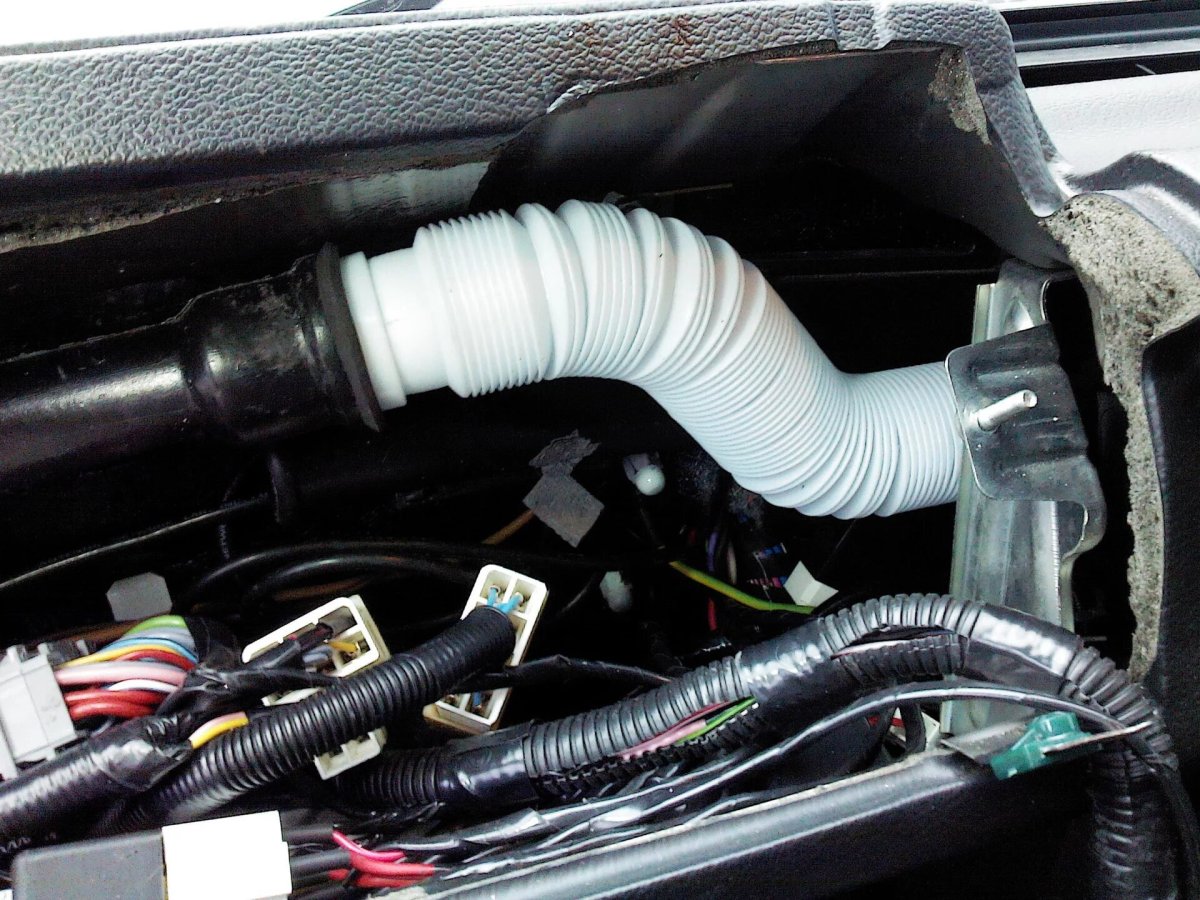 Переделка воздуховодов Нива 21214