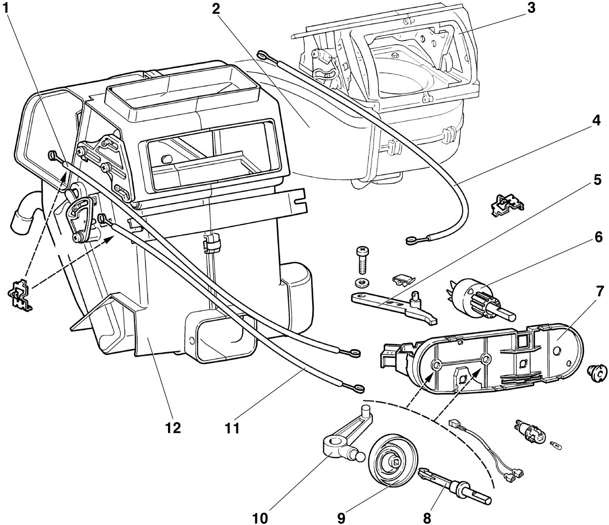 Отопитель салона ВАЗ 2123 Шевроле Нива