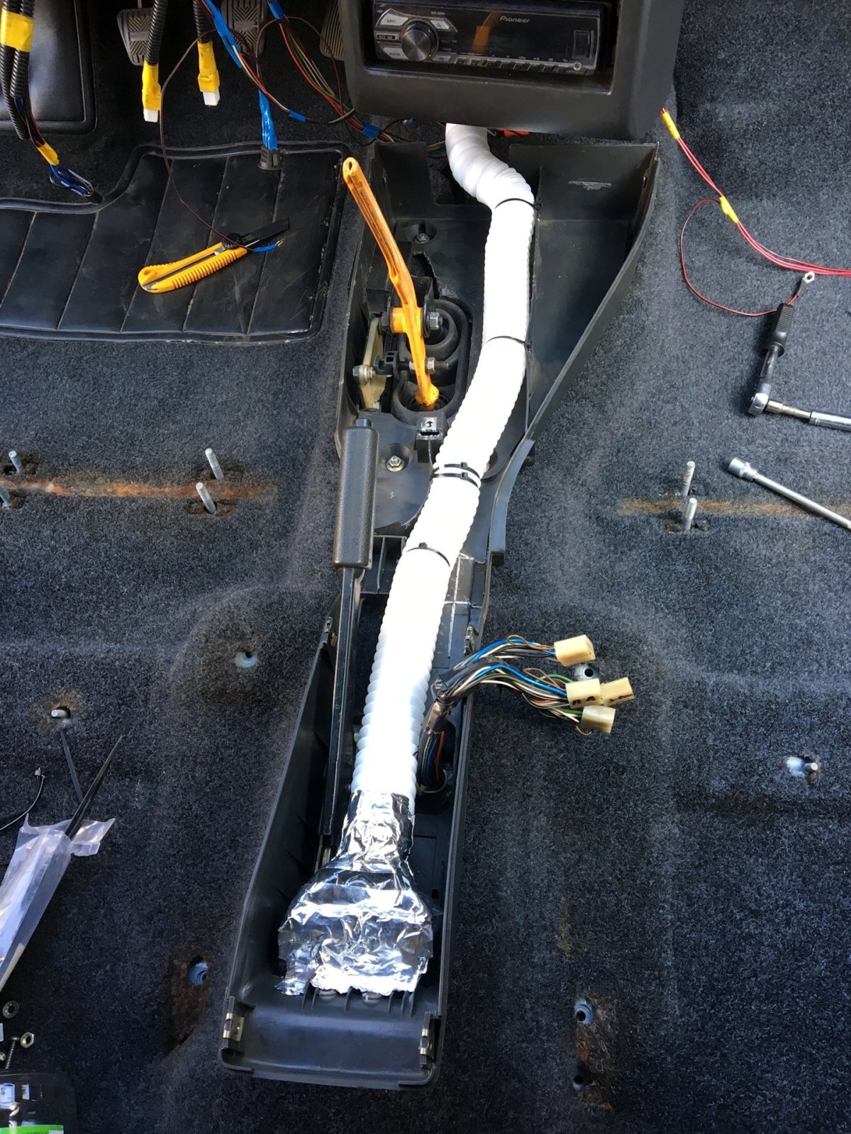 Обдув ног ВАЗ 2110