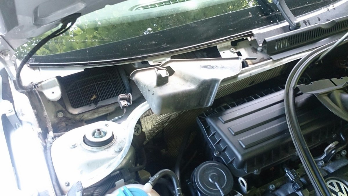 Киа спектра воздухозаборник в печку