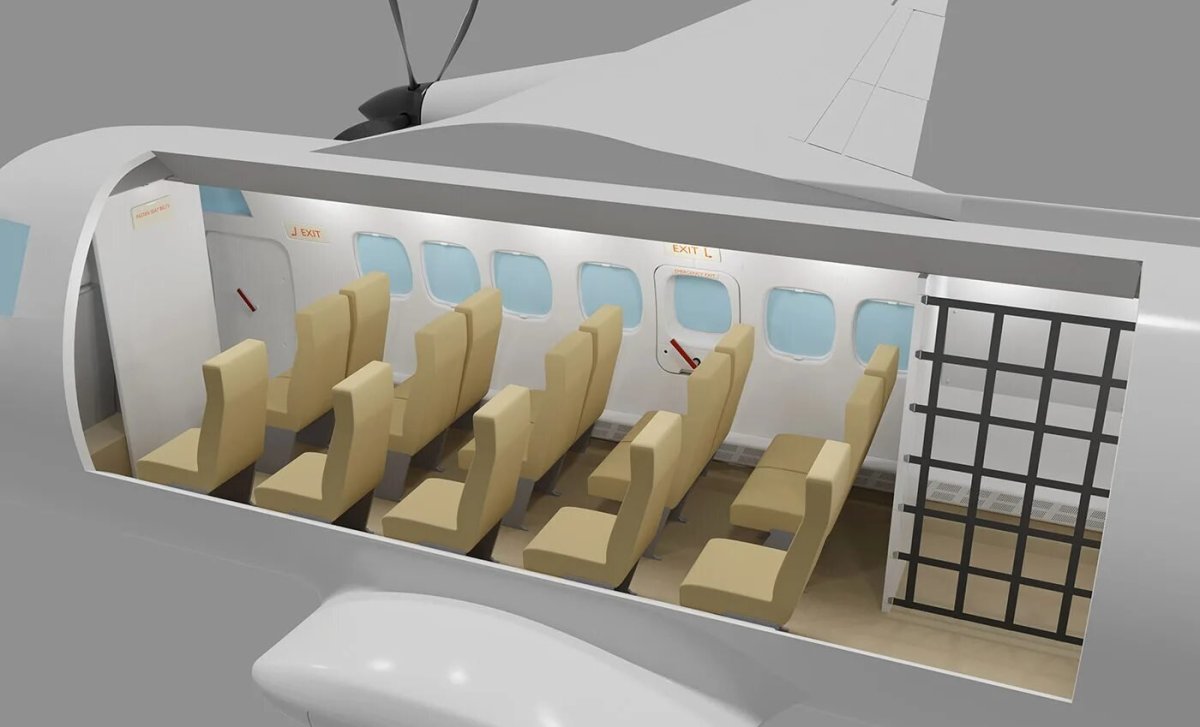 Л 410 компоновка салона