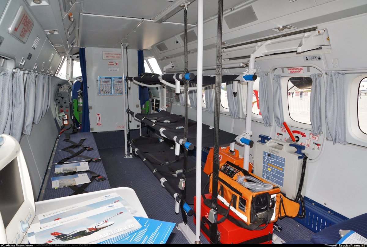 L-410uvp-e20 салон