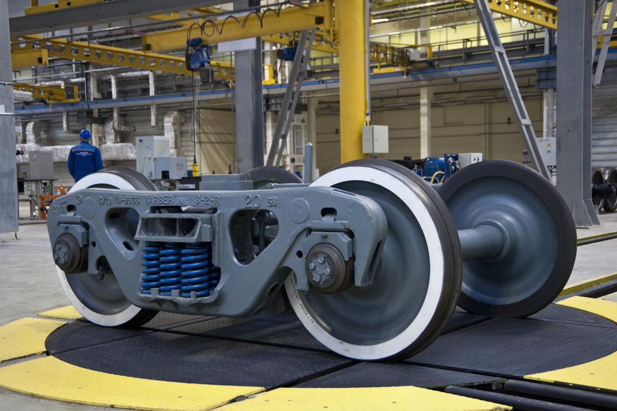 Тележка барбер грузового вагона