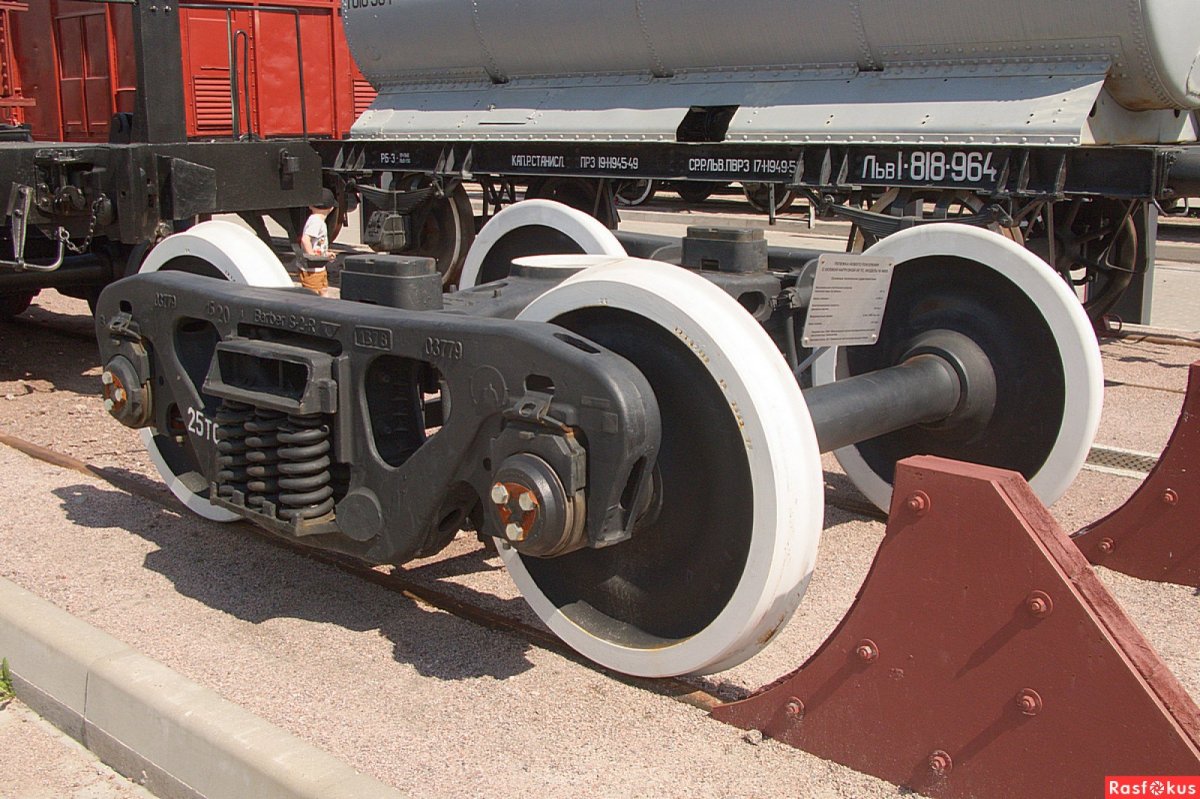 Колесная пара грузового вагона РЖД