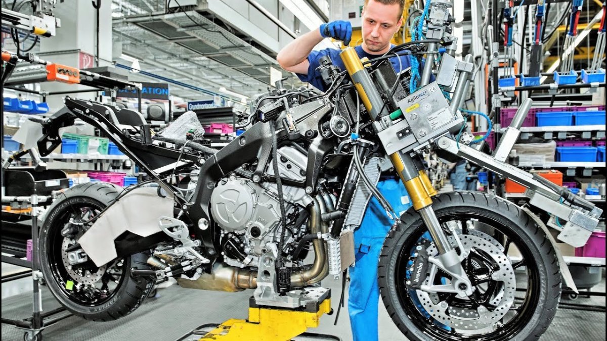 Сборка мотоцикла