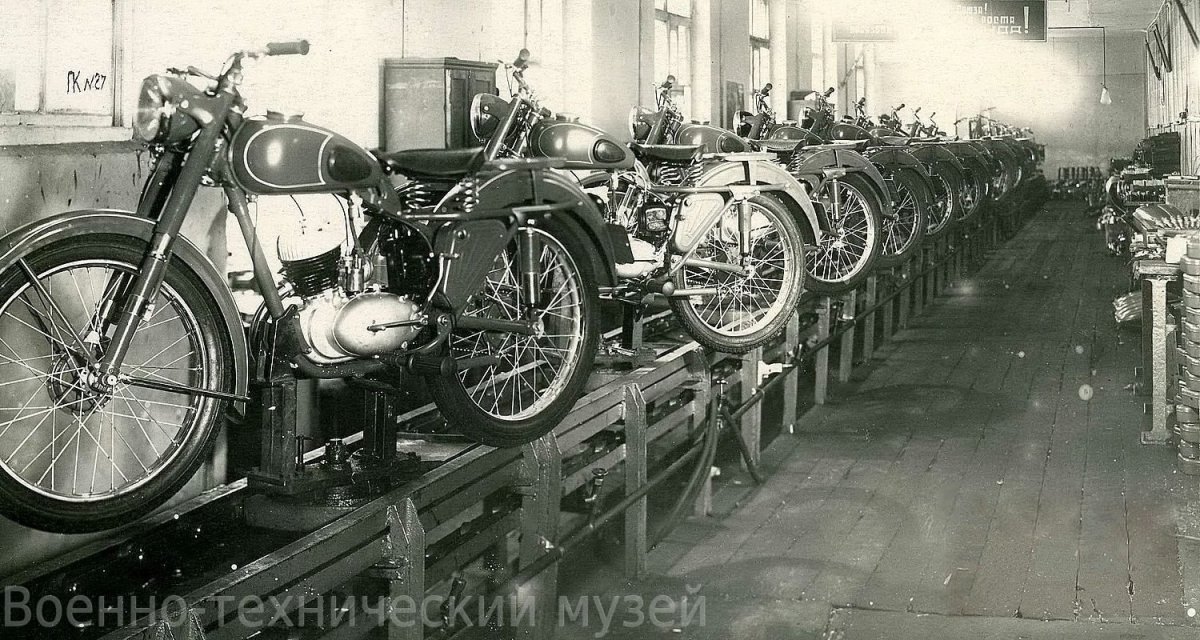 Мотоциклы завод имени дегтярёва