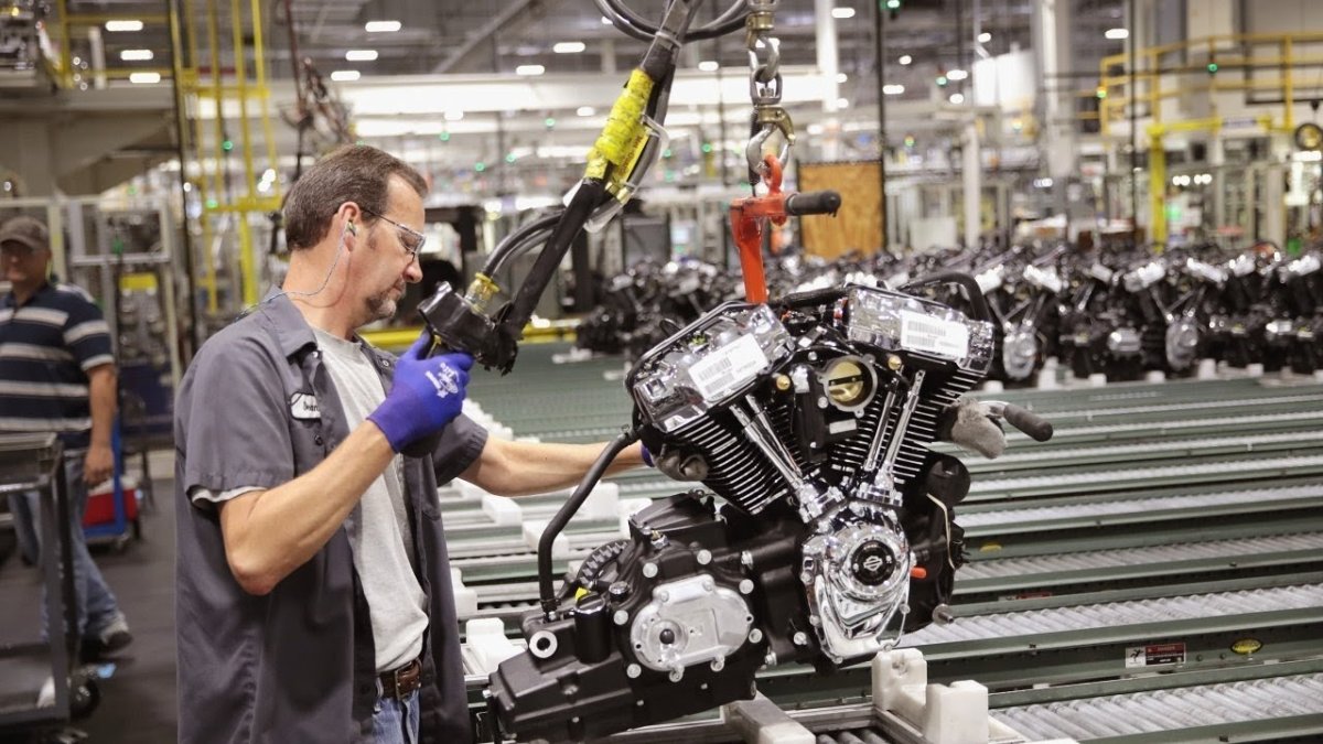 Harley Davidson производство