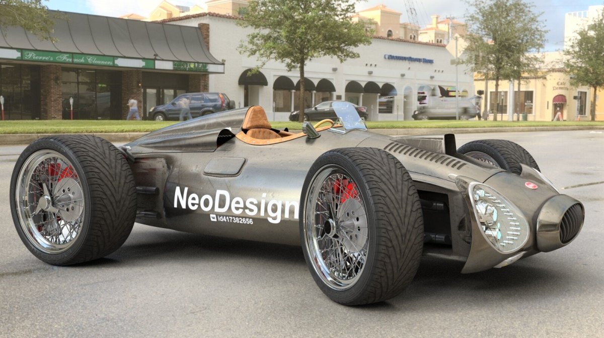 Бугатти 3д модель