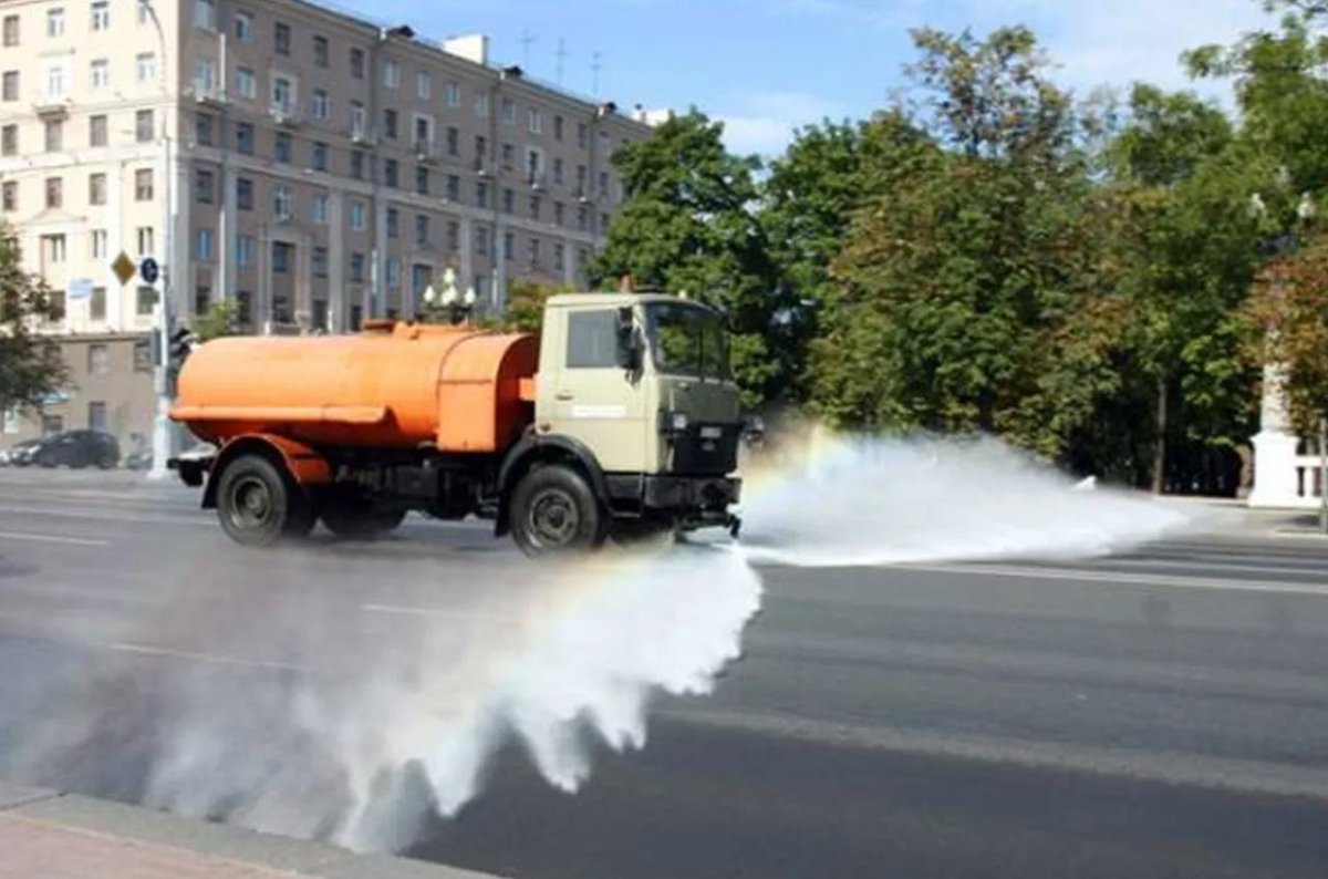 КАМАЗ 55111 поливалка