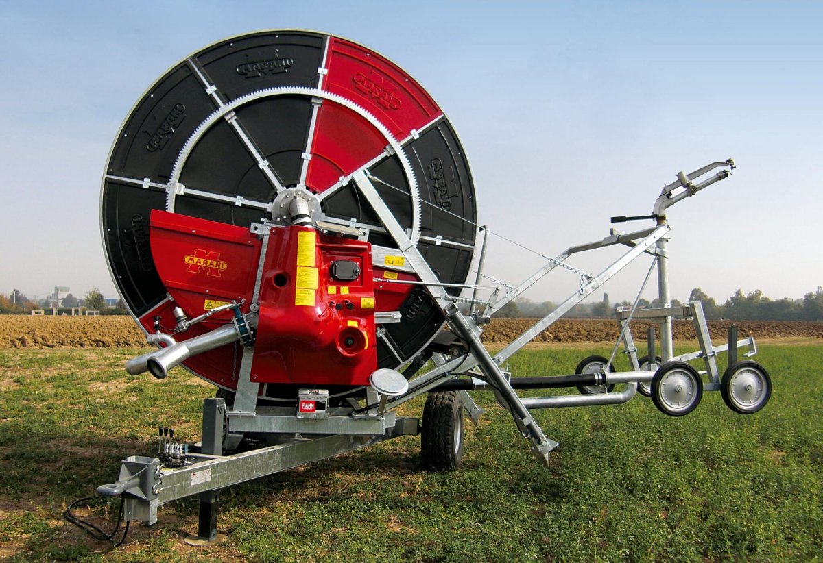 Барабанные дождевальные машины Идрофоглия, Италия