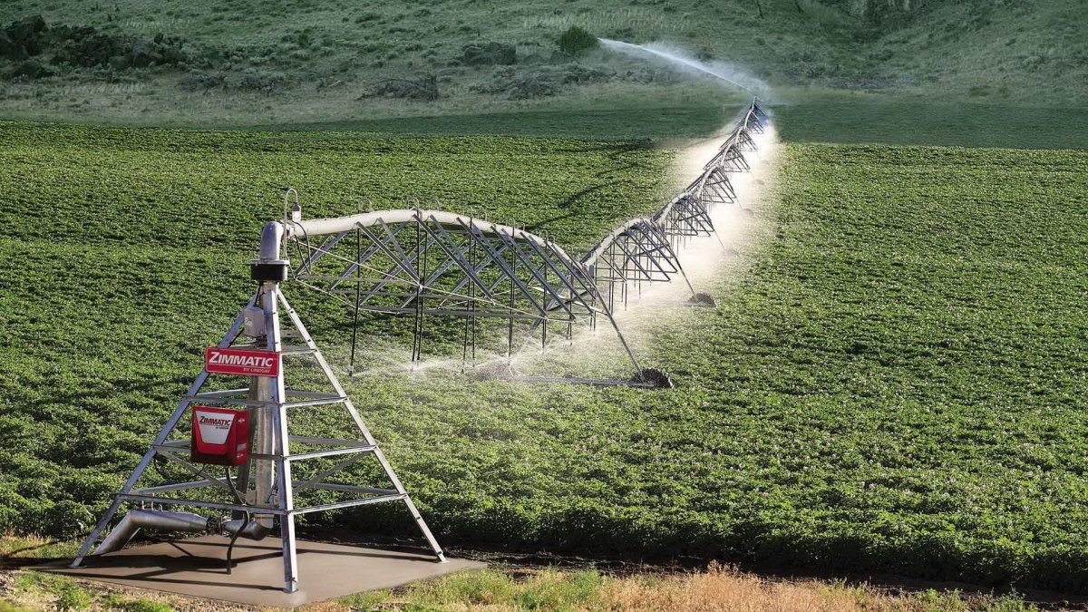 Зиматик дождевальная машина