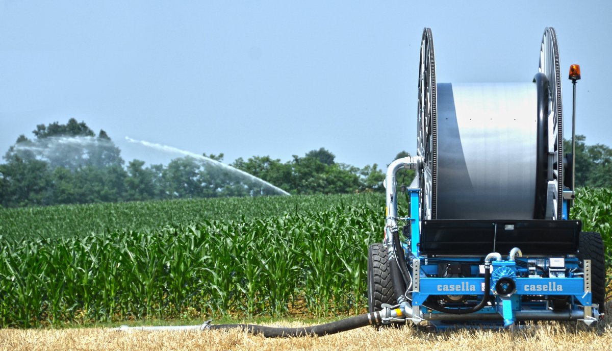 Барабанная дождевальная машина