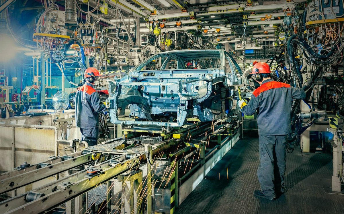 Завод Тойота в Санкт-Петербурге