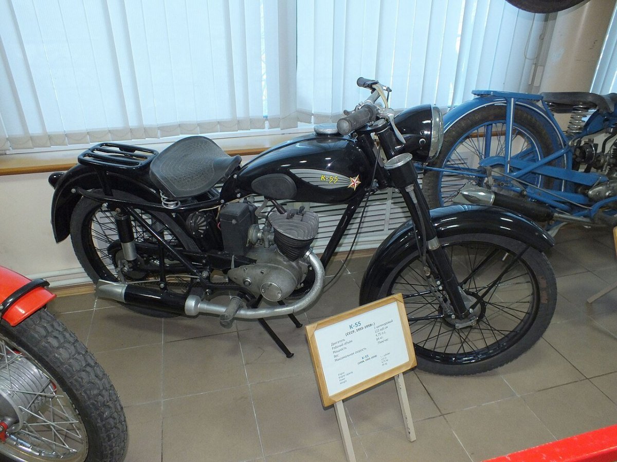 Мотоцикл ЗИД К-55