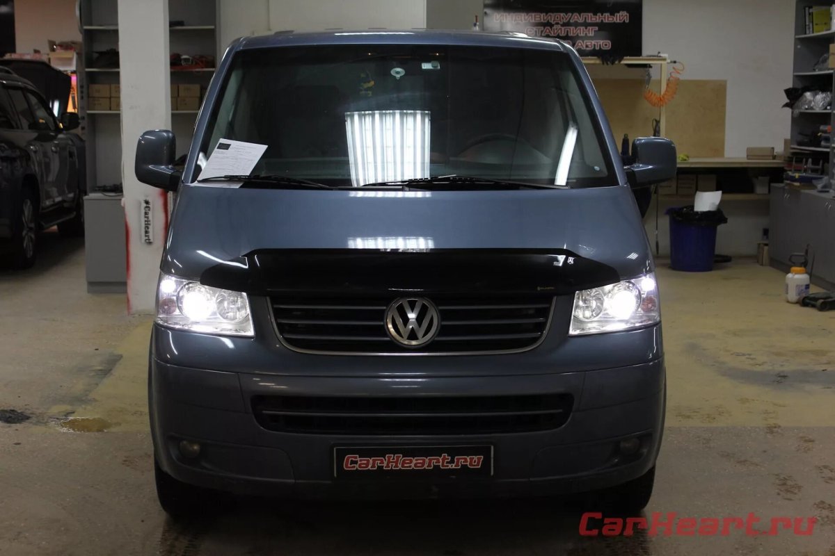Volkswagen Transporter t5 фары линзы