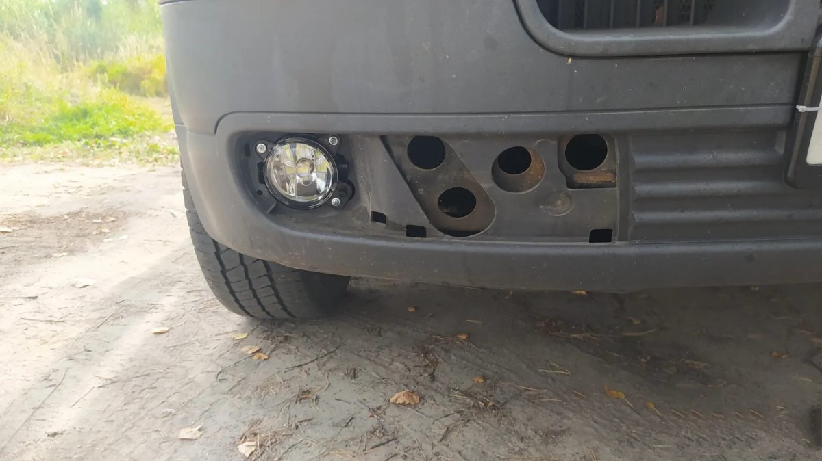 Облицовка ПТФ Volkswagen Transporter t5 2008