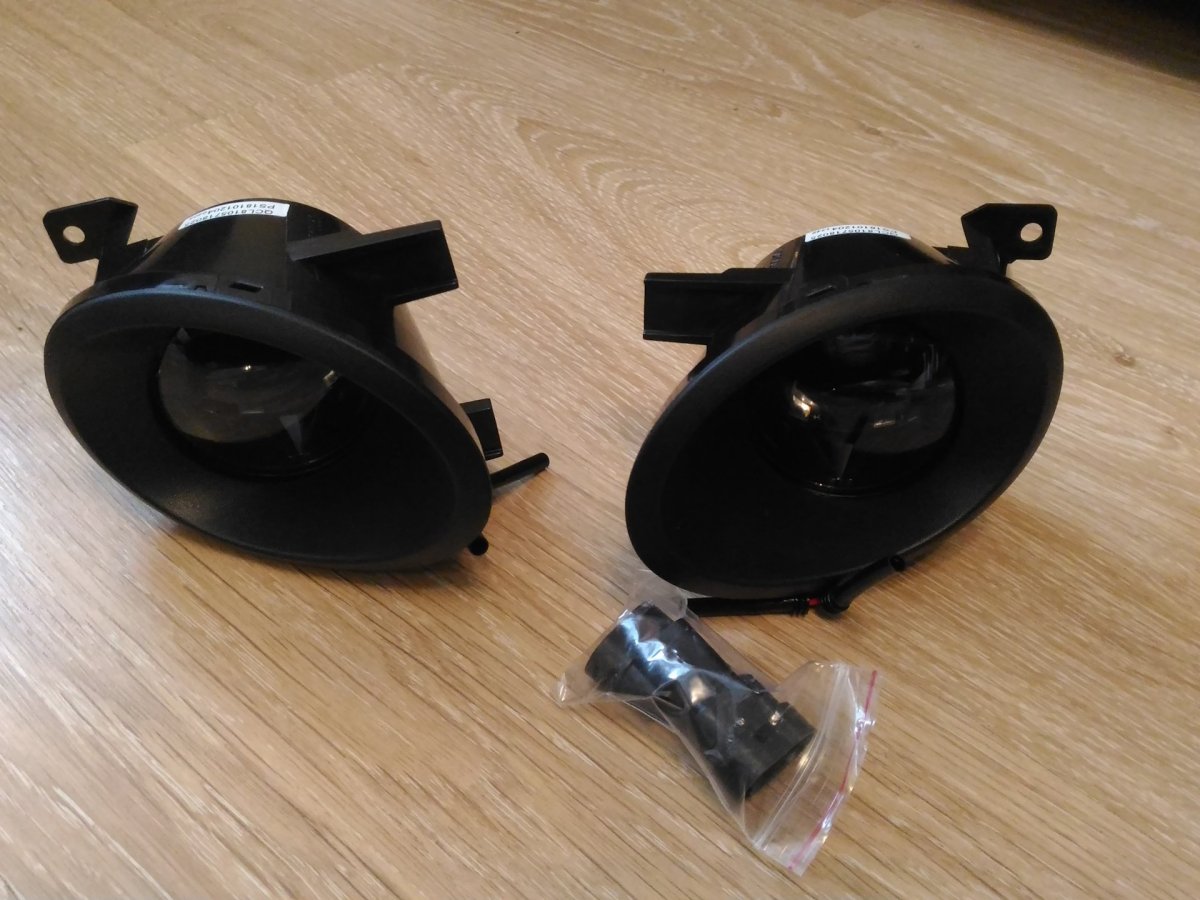 VW Transporter t5 ПТФ led