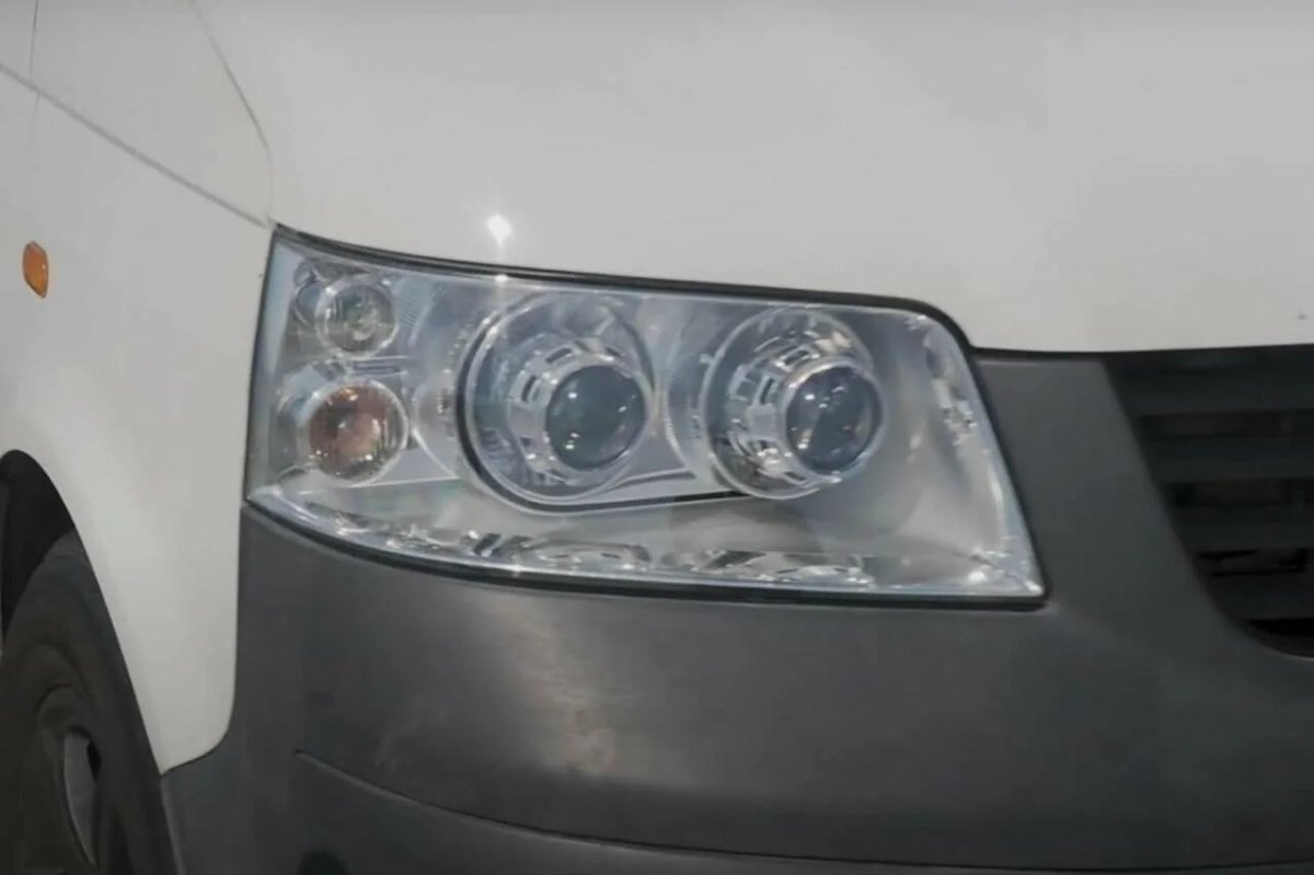 Линзы на т5 Фольксваген