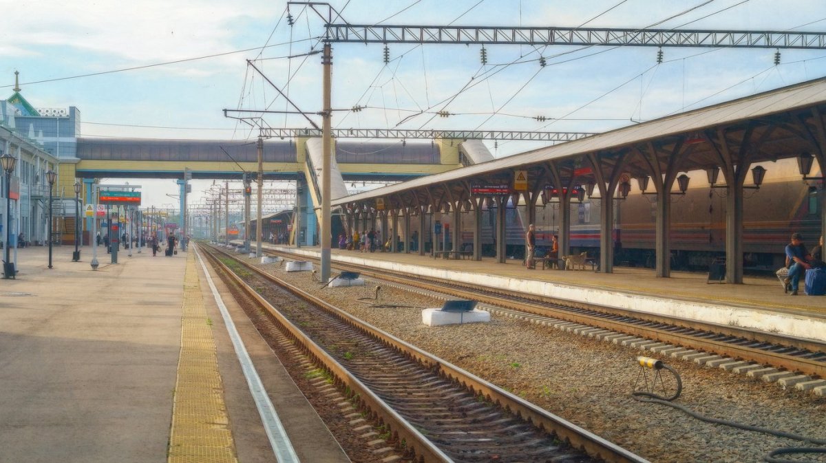 Павелецкий вокзал перрон