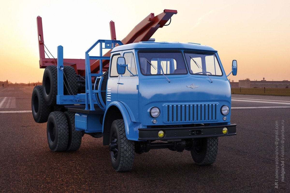 МАЗ 509 самосвал
