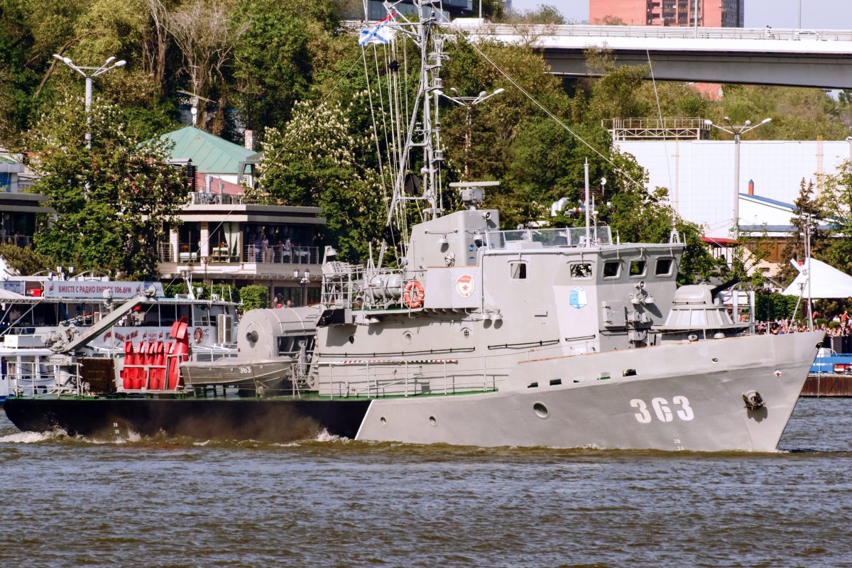 Рейдовый тральщик рт234