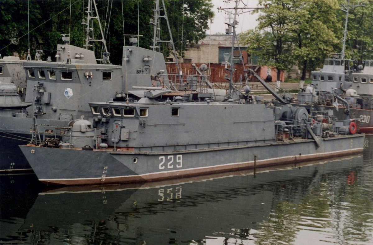 Речной тральщик 151 проекта