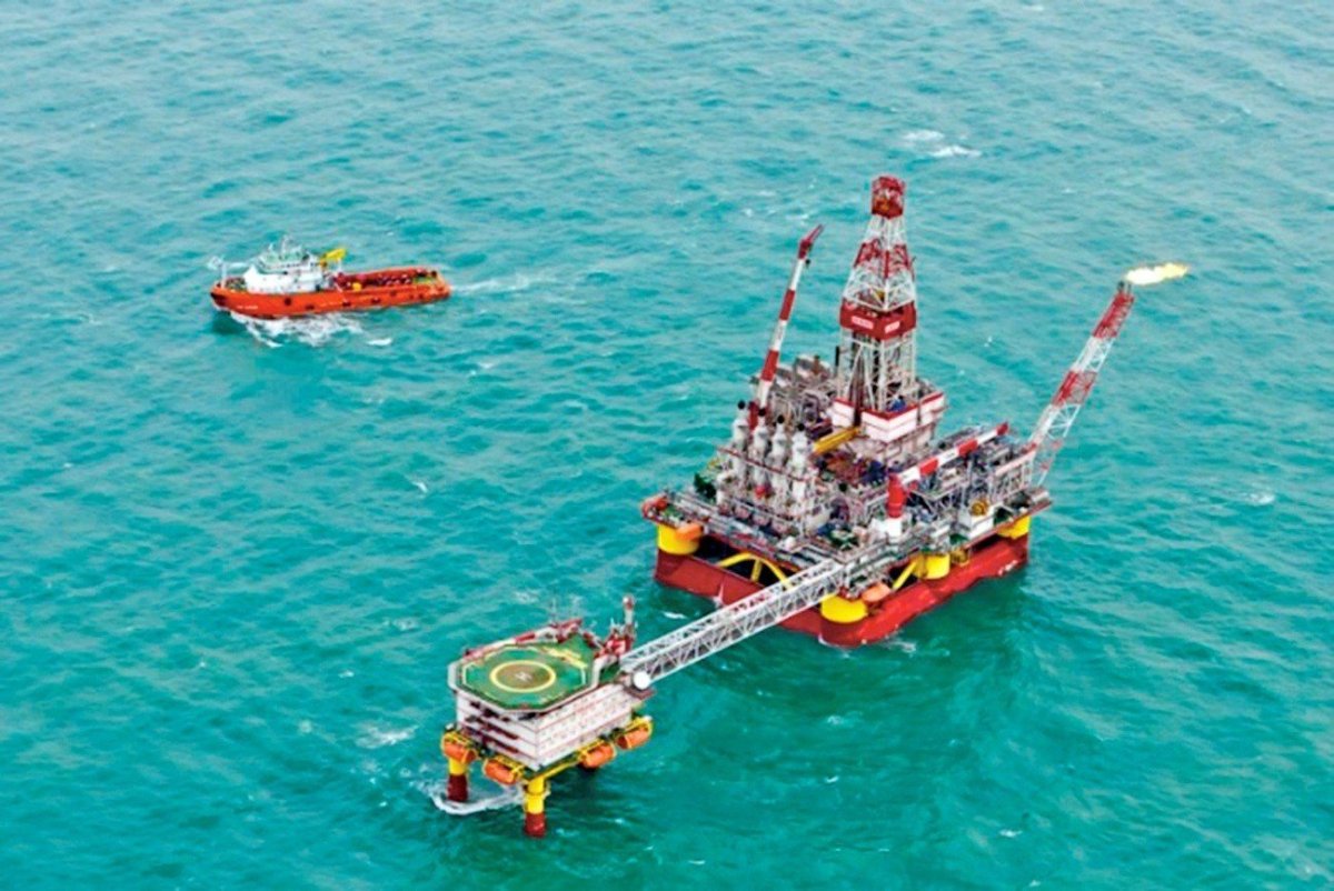 Ледостойкая стационарная платформа